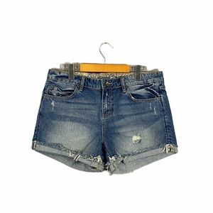 ELEMENT | Indigo Grier Cut Off Denim Shorts​
